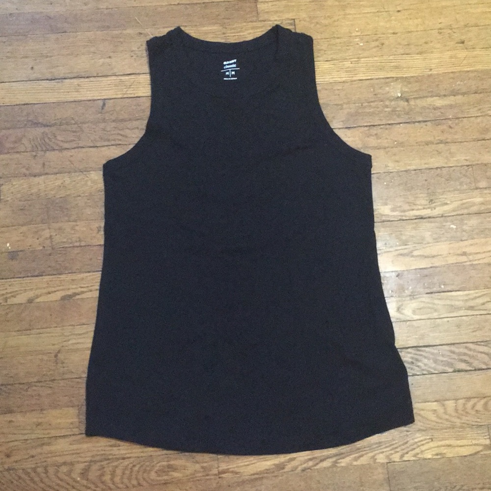 Old Navy classic black tank top (M)